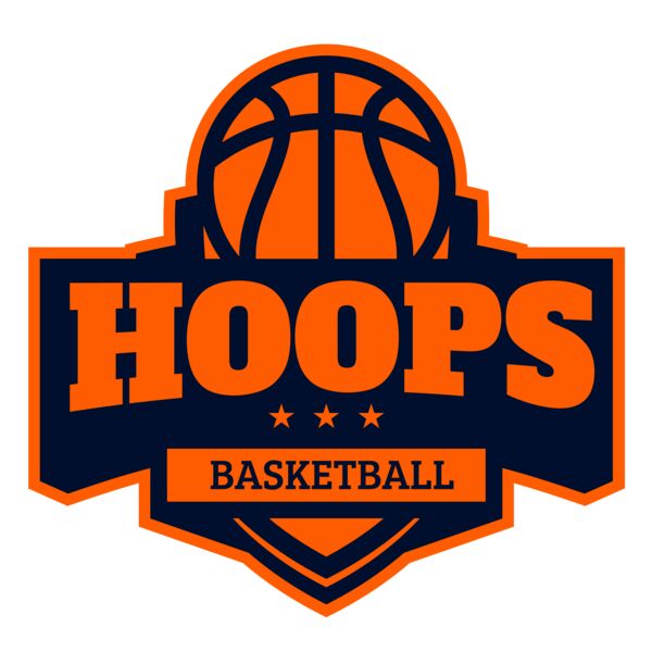 Hoops Basketball logo template 03 Thumbnail