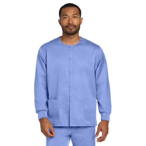Unisex WorkFlex Snap Front Scrub Jacket Thumbnail