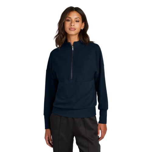 Women's Linear Texture 1/4 Zip Thumbnail