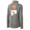 Women's Heather Microfleece Full Zip Jacket Thumbnail